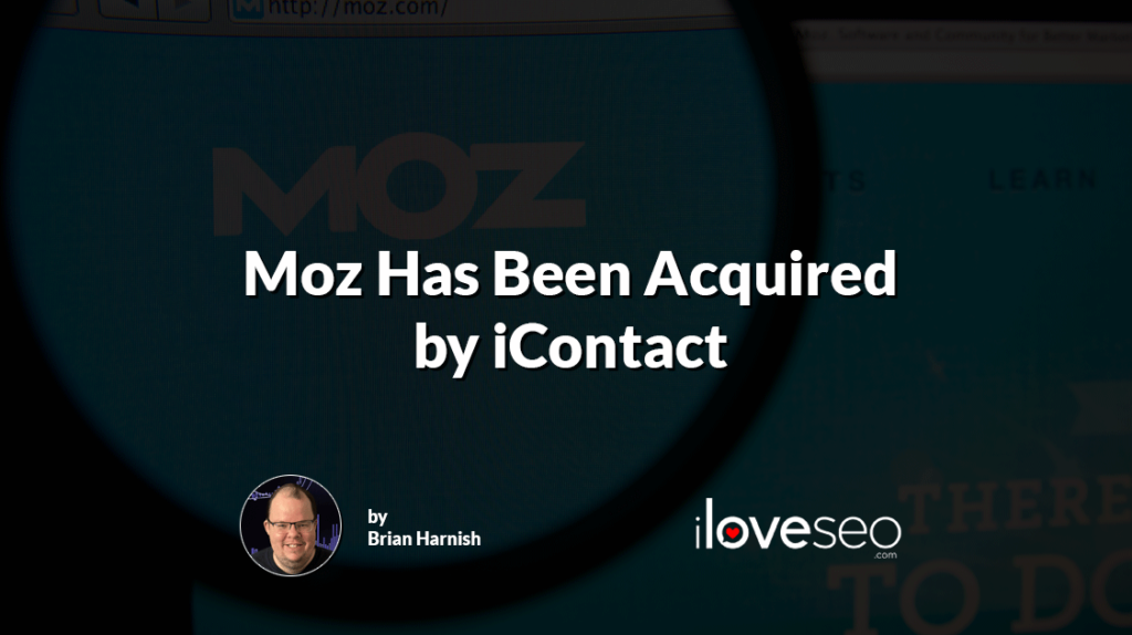 Moz Has Been Acquired by iContact