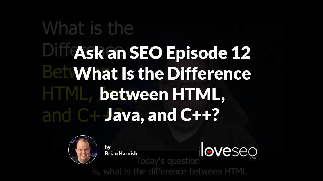 What Is the Difference between HTML, Java, and C++