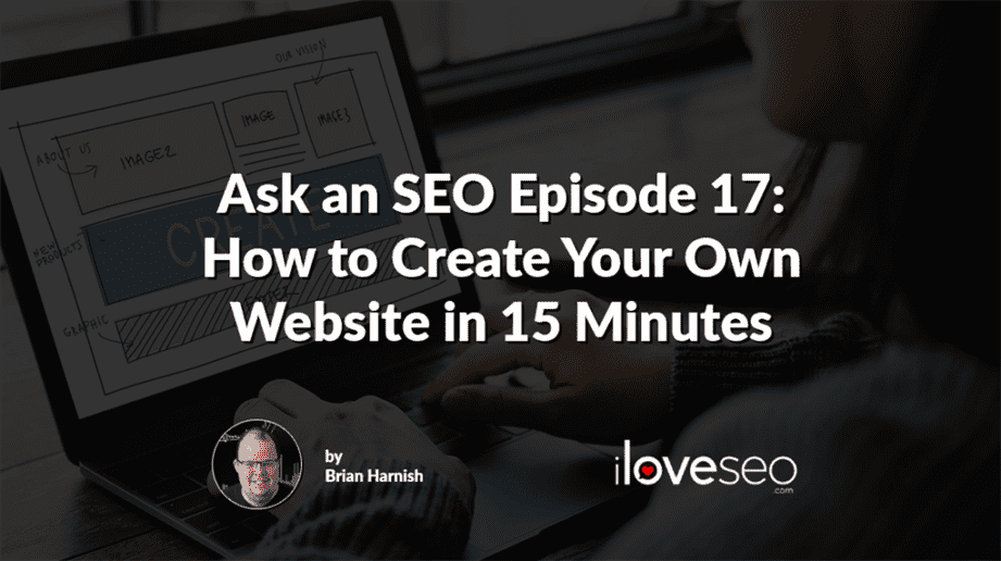 How to Create Your Own Website in 15 Minutes