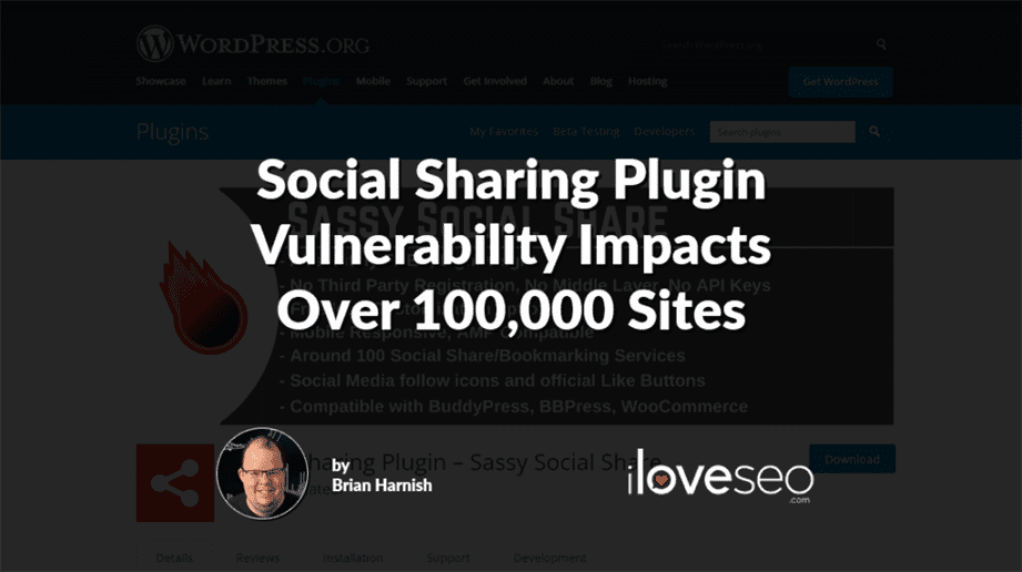 Social Sharing Plugin Vulnerability Impacts Over 100,000 Sites